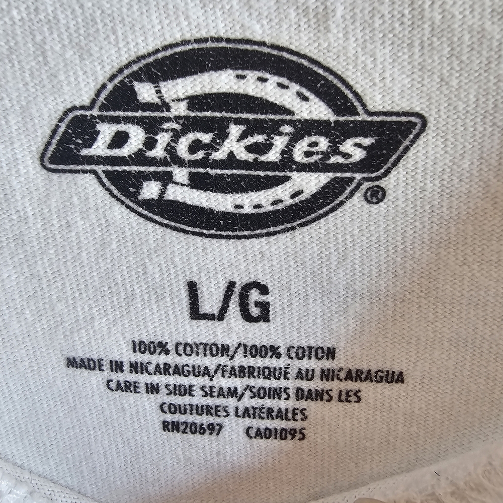 Dickies Men's Long Sleeve Logo Oversized Graphic Tee - Picture 8 of 11
